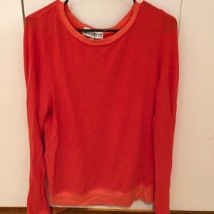Size small orange wildfox sweatshirt